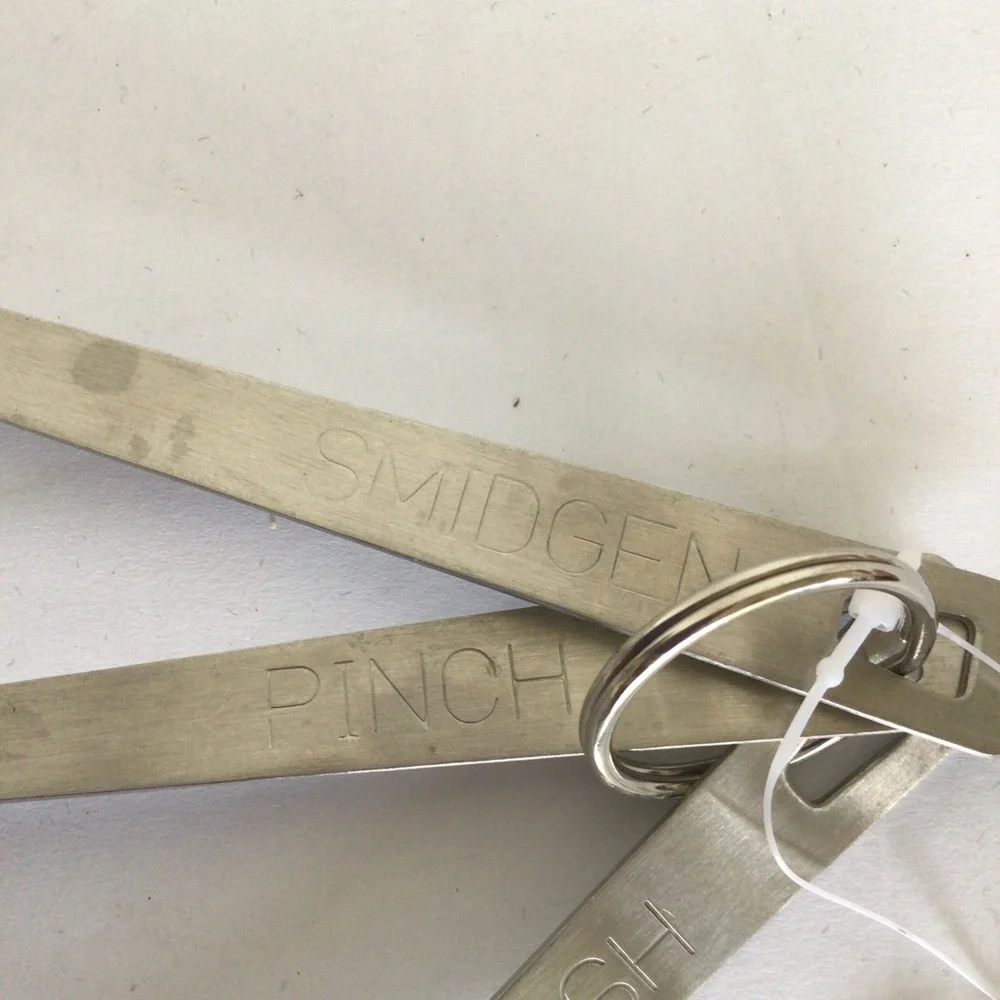 MRS ANDERSON BAKING COMPANY DASH SMIDGE PINCH MEASURING SPOONS NWT